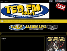 Tablet Screenshot of mytedfm.com